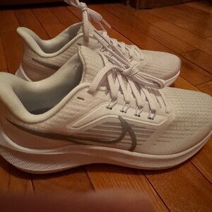 Nike Women's Cream Athletic Shoes